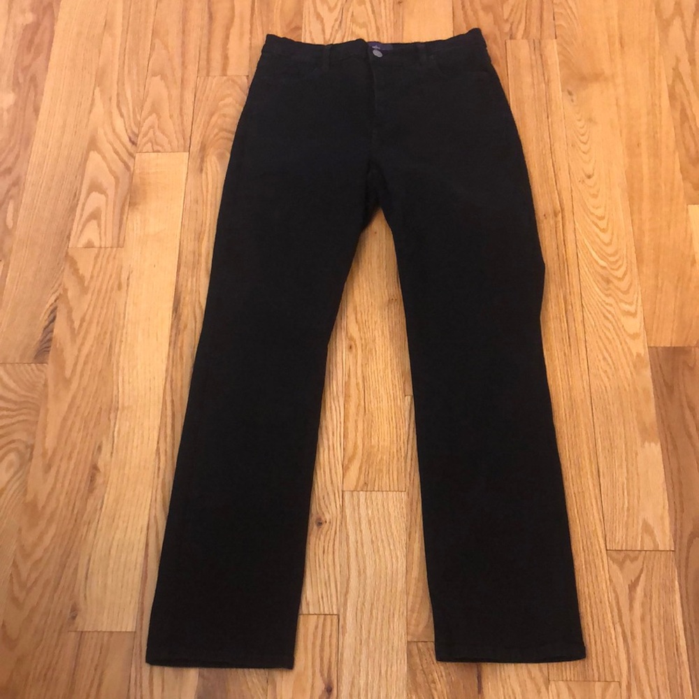 NYDJ Not Your Daughter’s Jeans Black Denim Jeans Size 8P (Petite) EUC